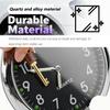 2PCS Luminous Analog Car Clocks for Dash Stick on,Mini Tiny Stick On Clock for Car Dashboard with Vent Clip,Self-Adhesive Dashboard Clock for Vent &