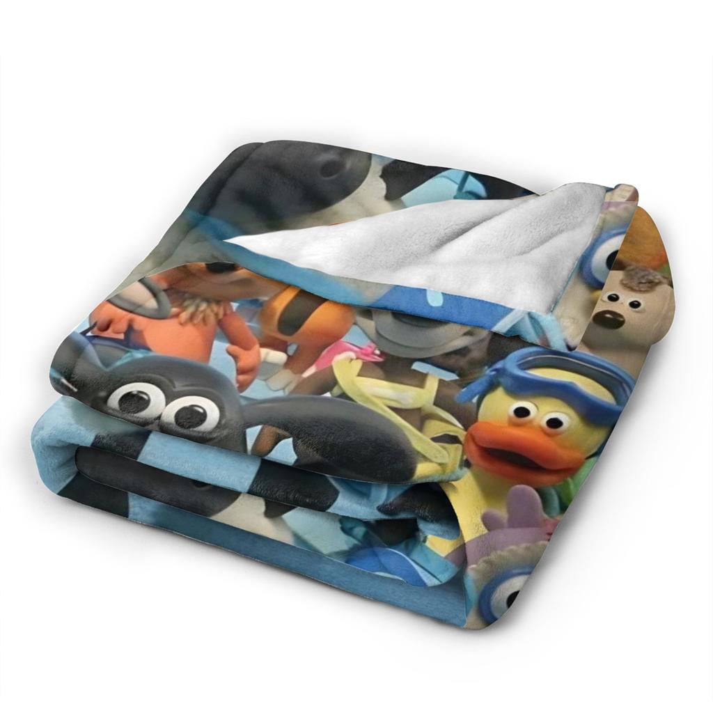 Shaun the Sheeps Plush Blanket Children  Flannel Throw Blanket For Couch Chair Sofa Bed Soft   Quality Bedspread Gift Idea