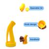 Imbuto con beccuccio ventilato Beccuccio in plastica antigoccia con canale di flusso dell'aria Beccuccio di ricambio per tanica olio motore Beccuccio a tenuta stagna Strumento per il trasferimento di fluidi motore