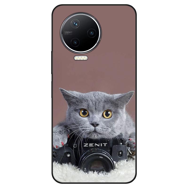 

Для infinix Note 12 Pro 4G X676B Чохол М’яка силіконова задня кришка Мультяшний чохол для телефону Модний For infinix Note 12Pro 4G