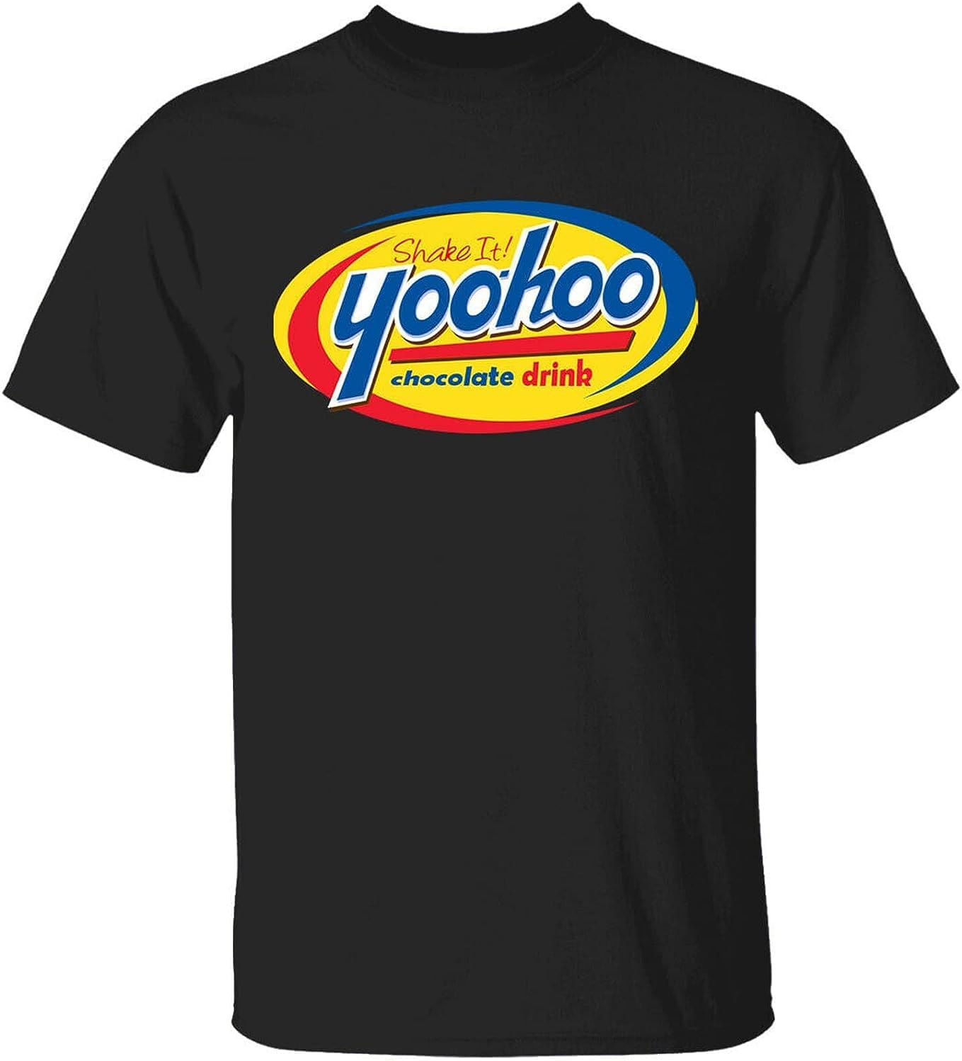Yoo hoo Chocolate Drink Cola Bevera Ultra Cotton T Shirt 3XL чёрный