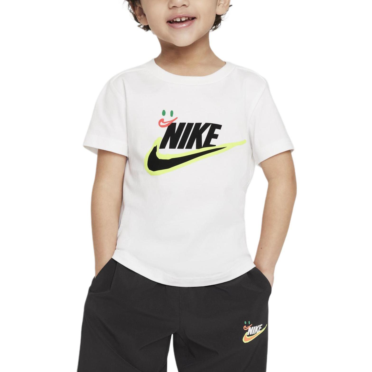 Nike T Shirt White Infant And Toddler HM9259-100 4T