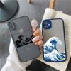 Magic surfing for iphone X XS MAX XR Big Wave of kanagawa Cover Anti-fall case For iPhone 15 13 12 11 14 pro MAX 7 8 Plus SE2