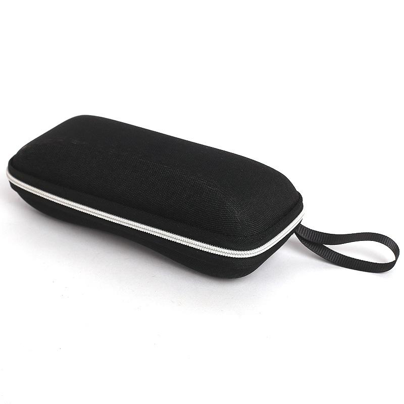 Fashion Glasses Case Cover with Lanyard Zipper Hard Sunglasses Box Myopic Reading Eyewear Cases For Men Women