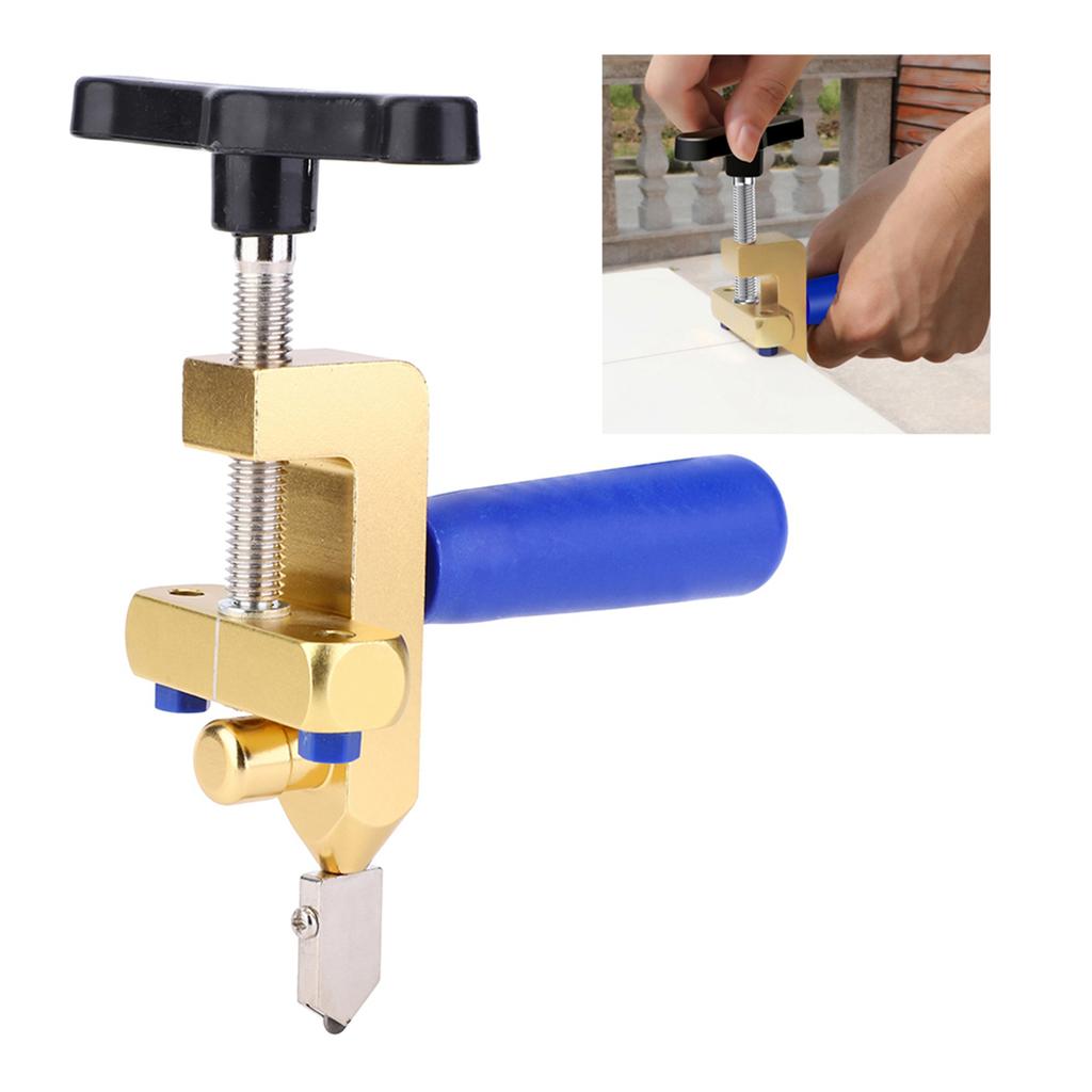 Glass Cutting Tools Ceramic Cutter Glass Cutter One-Piece Glass Cutter Portable Multifunctional Tile Opener Ceramic Cutting Tool
