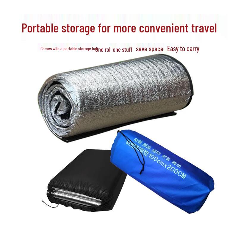 OEING doppelseitige Aluminiumfolien-Campingmatte