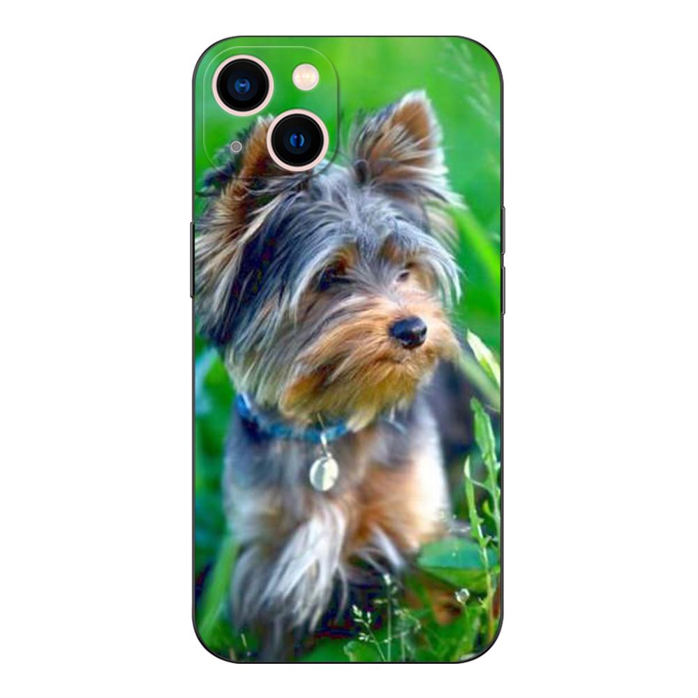 Black Tpu Case For Realme 2 3 3i 5i 5s 6s 7i 6 7 8 8i pro 4g 5g cover Yorkshire Terrier Dog