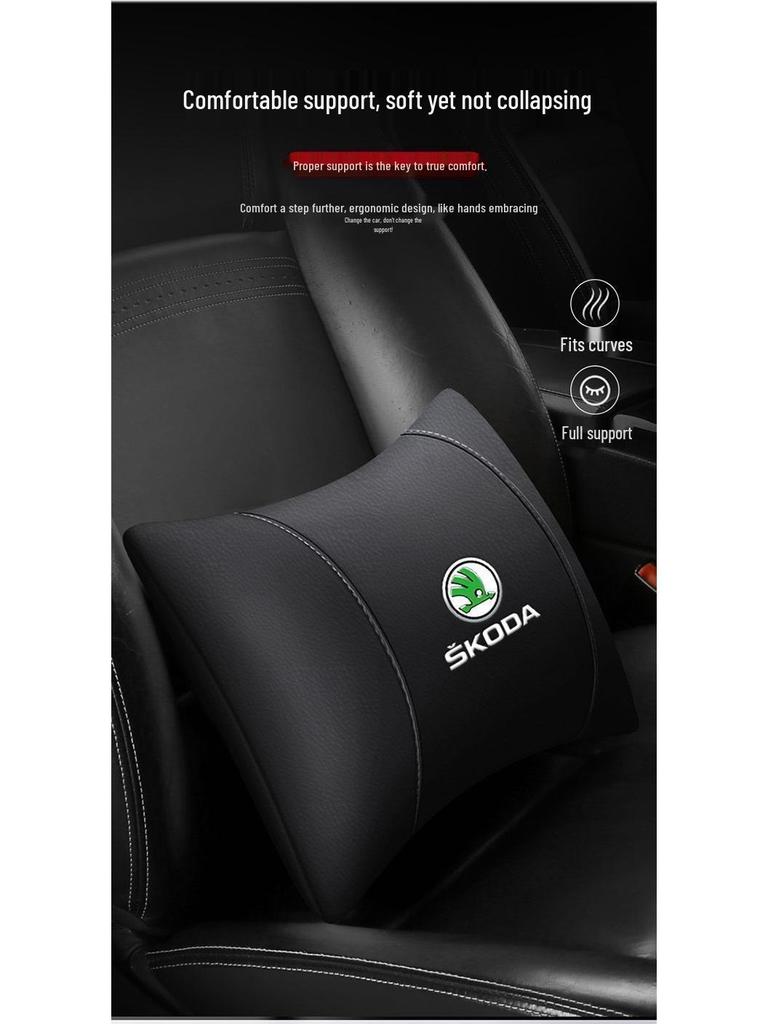 Poduszka Podgłówkowa na Szyję do Skoda Octavia Kamiq Karoq Superb