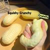 Arašídový Squishy Křupavý Stresový Míček Fidget Hračka Ručně Vyráběný Mačkací Míček Máslově Jemný Pocit Mačkací Hračky pro Dospělé Dárek
