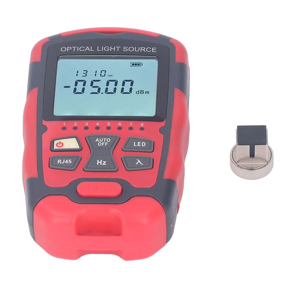 Optical Fiber Power Meter Single Mode Dual Wavelength 1310nm 1550nm Fiber Optic Light Source with