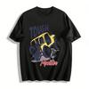Tough Monster Off-Road Jeep Graphic Tee Men's Retro Casual Top Pure Cotton T-shirt