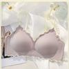 Women Seamless Invisible Thin Wireless Comfortable Push Up Sleep Bra With Thin Straps