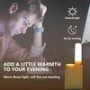 LED Flame Lamp Visual Effect Plug-and-Play Flameless Stunning Energy-saving Glare Free Decorative Compact