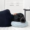 Adjustable Ear Piercing Pillow for Side Sleepers 30x30cm Donut Pillow for Ear Pain Relief Pressure Reduction