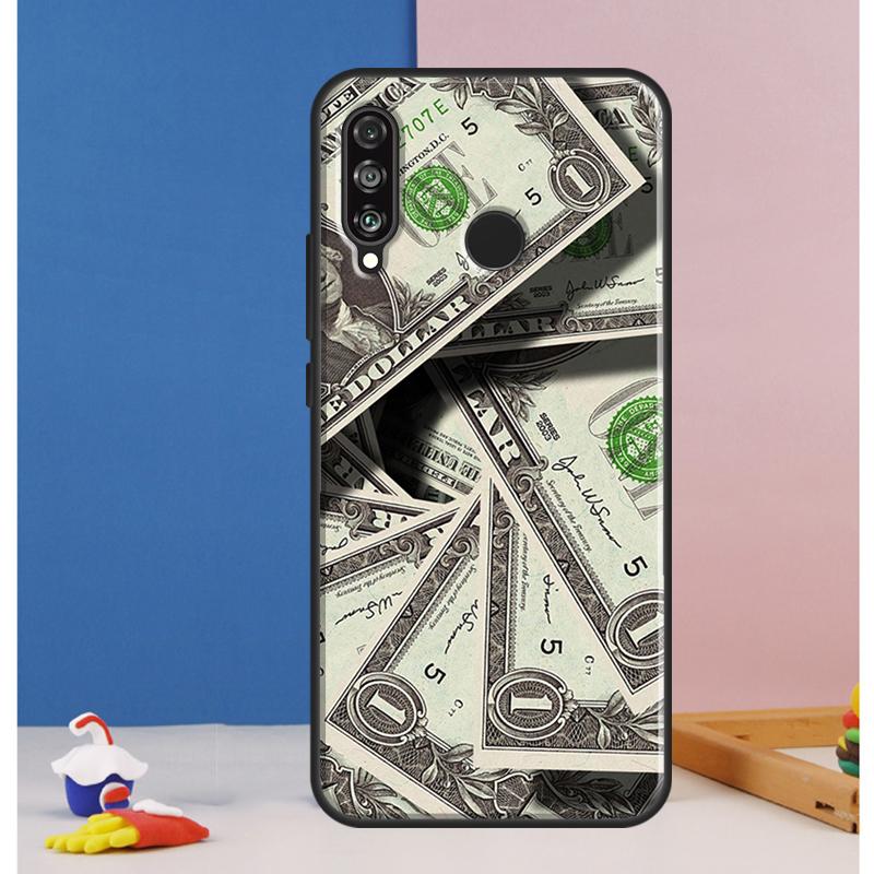 Banknote Dollar Cash Money Case For Huawei Nova 10 9 SE 8i 11i 12i 12s Y60 Y61 Y70 Y90 Y72 Y73 Y91 P60 Pro P30 P40 Lite