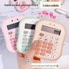 Silent 12-Digit Mini Calculator: Stylish and Cute for Financial Accounting