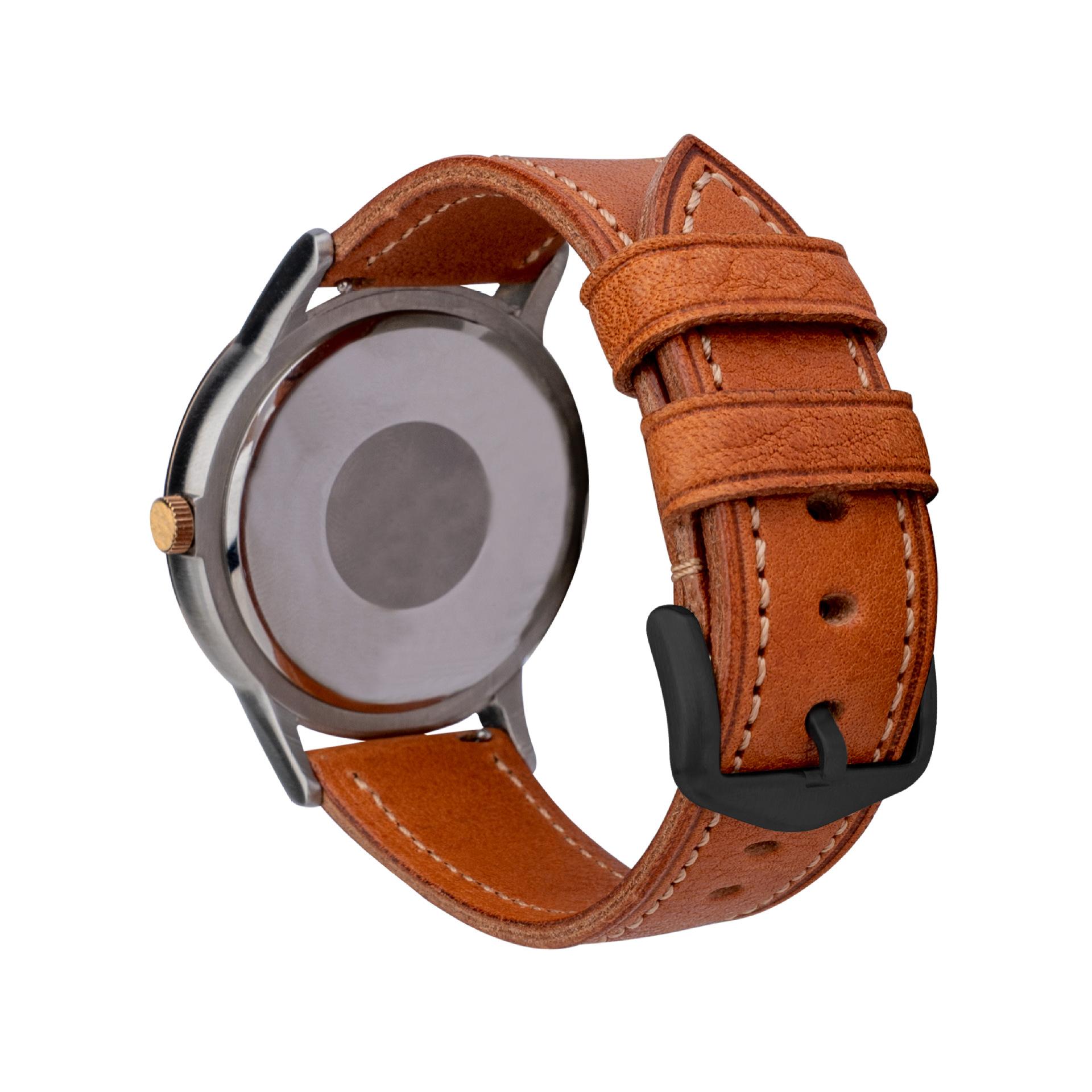 

First Layer Mbox Drop Pattern Leather Watch Strap, Men S Handmade Strap, Fat Sea Watch Strap 22 24Mm Soft Cowhide 24mm