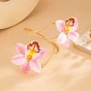 Exquisite Open Arm Bangle Egg Flower Armband Fairy Armlet  Hand Jewelry