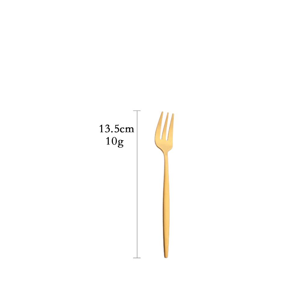 

Matte Gold Tableware Stainless Steel Cutlery Set Kitchen Flatware Dinner Fork Spoon Knife Cake Fork Ice Spoon Dinnerware Set