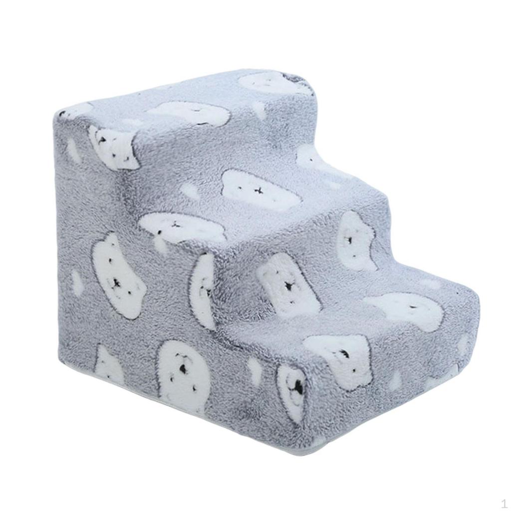 Dog Stairs Steps Comfortable Pet Climbing Staircase for Couch Sofa High Bed