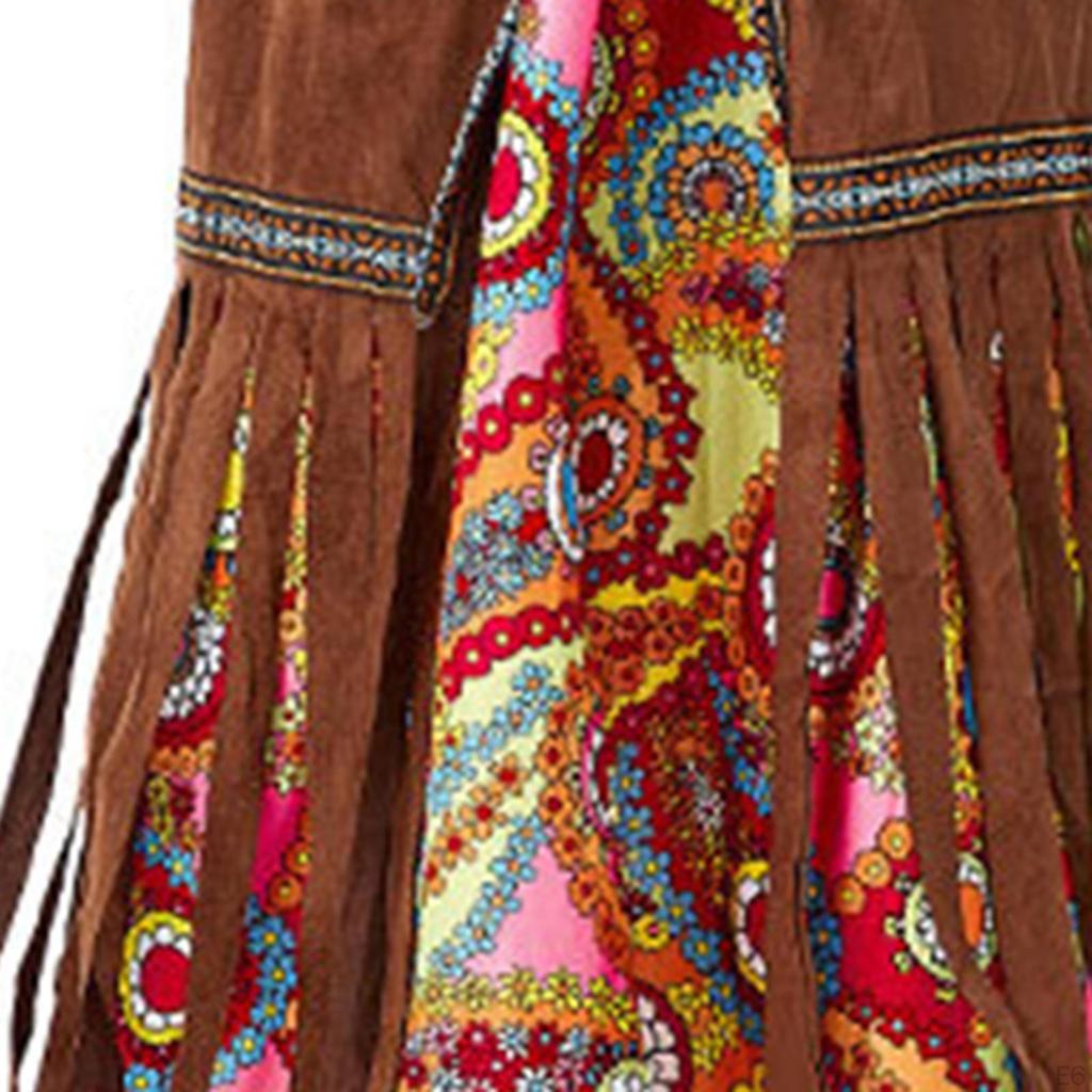 Hippie Costume for Women Girls 60S 70S Outfit Party Holiday Halloween