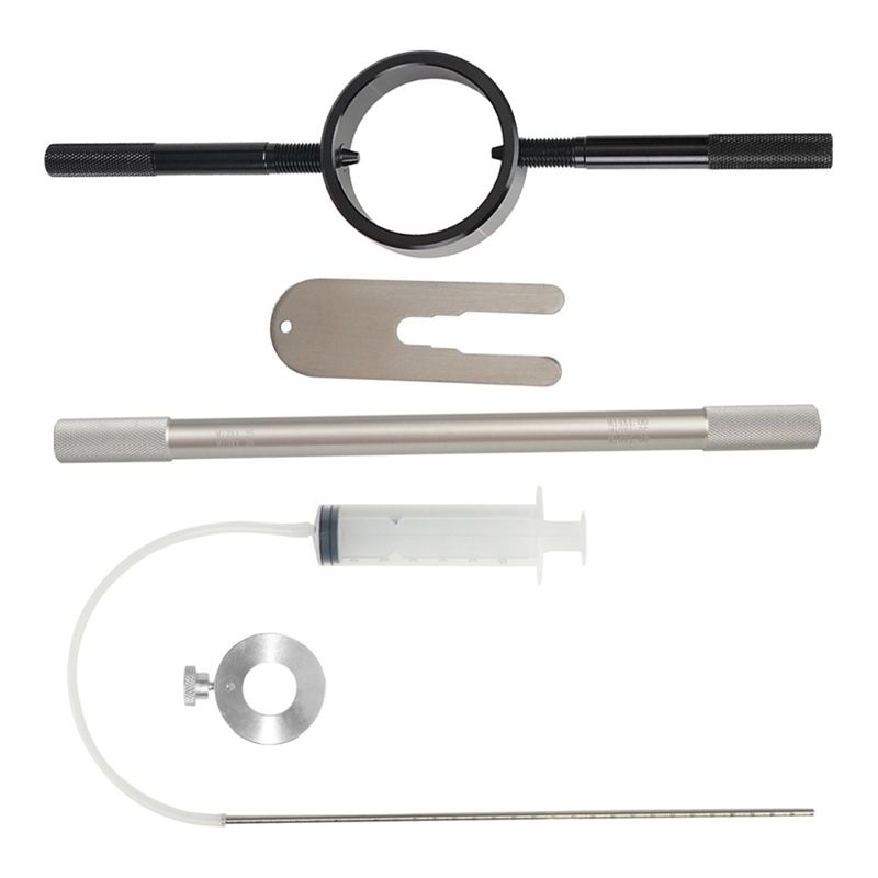 Powerful Motorcycle Fork Service Tool Kit, Fork Spring Compressor Tool And Front Fork Oil Level Tool Kit, Fork Maintenance Tool