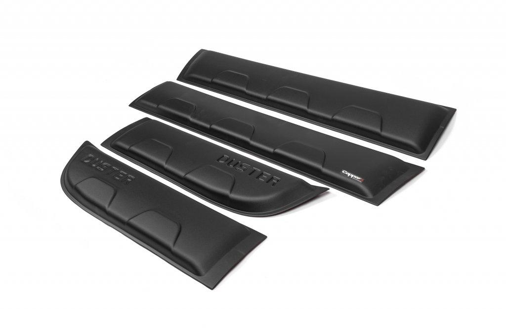 

Молдинги гладкие (4 шт, пластиковые) EuroCap - Турция для Renault Duster 2008-2017 гг