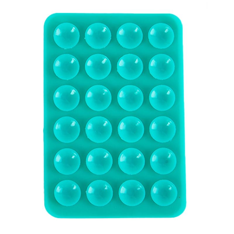 Single-Sided Silicone Suction Phone Holder Mat Multifunctional Suction Cup Wall Anti-slip Detachable Phone Rubber Sucker Pad