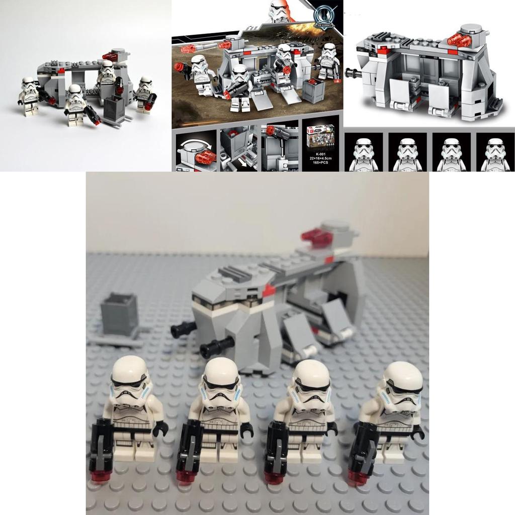 Star Wars Mandalorian Battle Model Building Blocks Assembly Toy