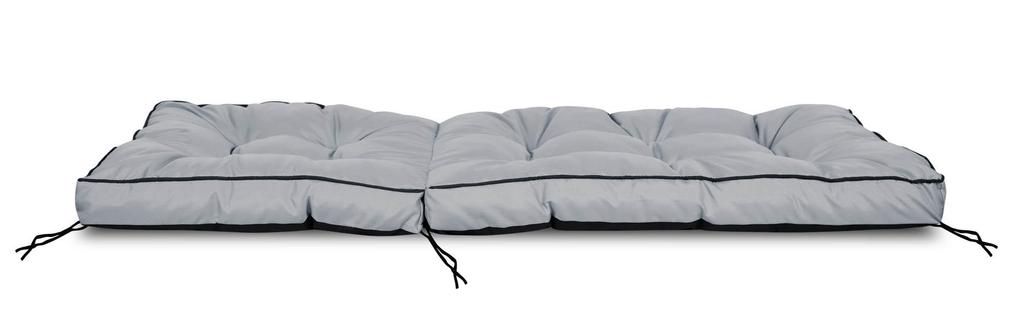 Garden Chair Cushion, Waterproof, Tied with Strings, High Side and Piping, 50x50x80 Cm