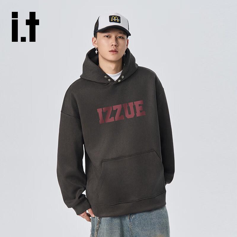 Izzue American High Street Wildleder-Hoodie