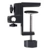 3-IN-1 Large Area Contact Table Mount Clamp Metal Desk Clamp Mic Clamp Holder for Microphone Suspension Boom Scissor Arm