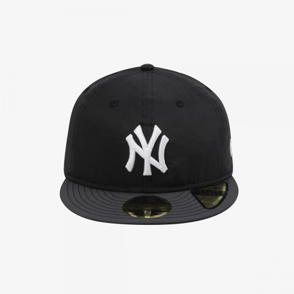 New Era Mlb New York Yankees Nylon Metal Retro Crown Strapback Black 15131627