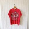 Vintage 1990s Detroit Red Wings T-shirt/ NHL/ Caricature/ Delta USA/ size L