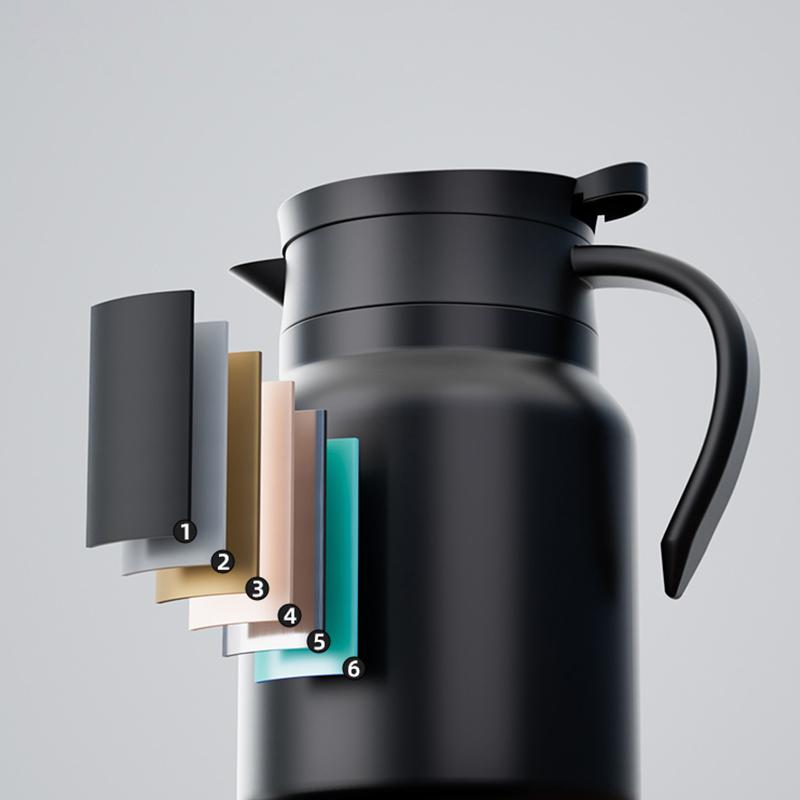 1L Braised Soaked Teapot Intelligent Temperature Display Stewing Teapot Braised Soaked Teapot Brew Tea Pot Teaware Tea Set