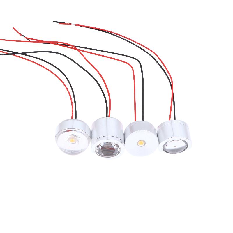 2 Stück 12V LED-Birne Lampe Mini Einbau-Downlight 3000/6500K Warmweiß/Reines Weiß Für Schrank Auto Wohnmobil Schrank Aufputz-Strahler