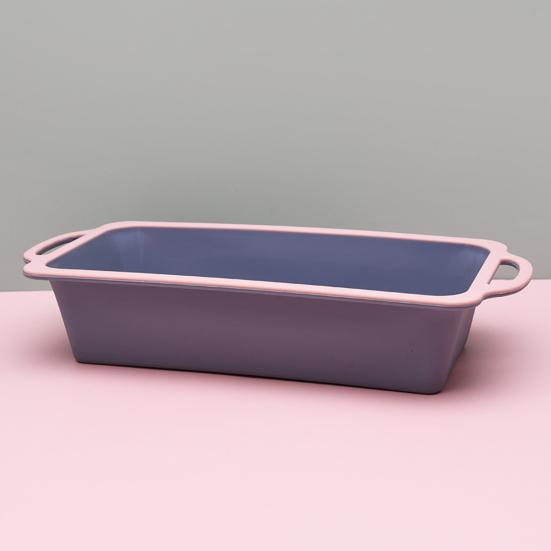 Silikon-Muffinform mit Griff, antihaftbeschichtet, lebensmittelecht, hochtemperaturbeständige Backform, Küchenzubehör