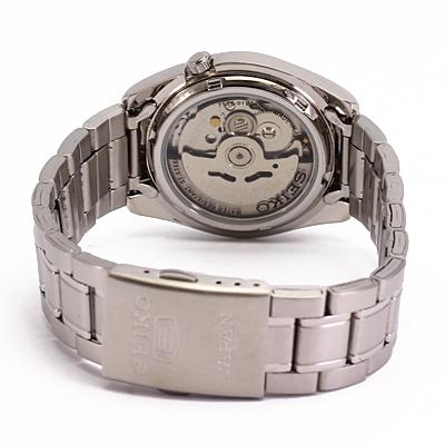SEIKO SEIKO5 SNKL41J SNKL41J1 Analog Mechanical (Automatic) Day/Date White Silver