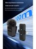 Wireless Lavalier Microphone for Outdoor Mobile Audio and Video Recording with Noise Reduction