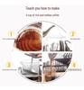Glass French Press Coffee & Tea Maker with Built-in Frother