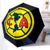 Club América Fashionable Automatic Opening/Closing Folding Umbrella. Portable and Foldable, Ideal for Gift, Travel, and Daily Use.