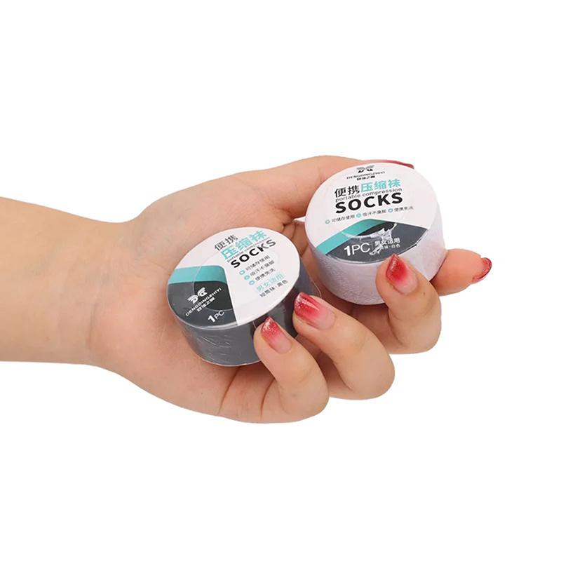 5Pairs Disposable Travel Socks For Men Women Washable Compression Socks Portable Compression Highly Elastic Cotton Sock