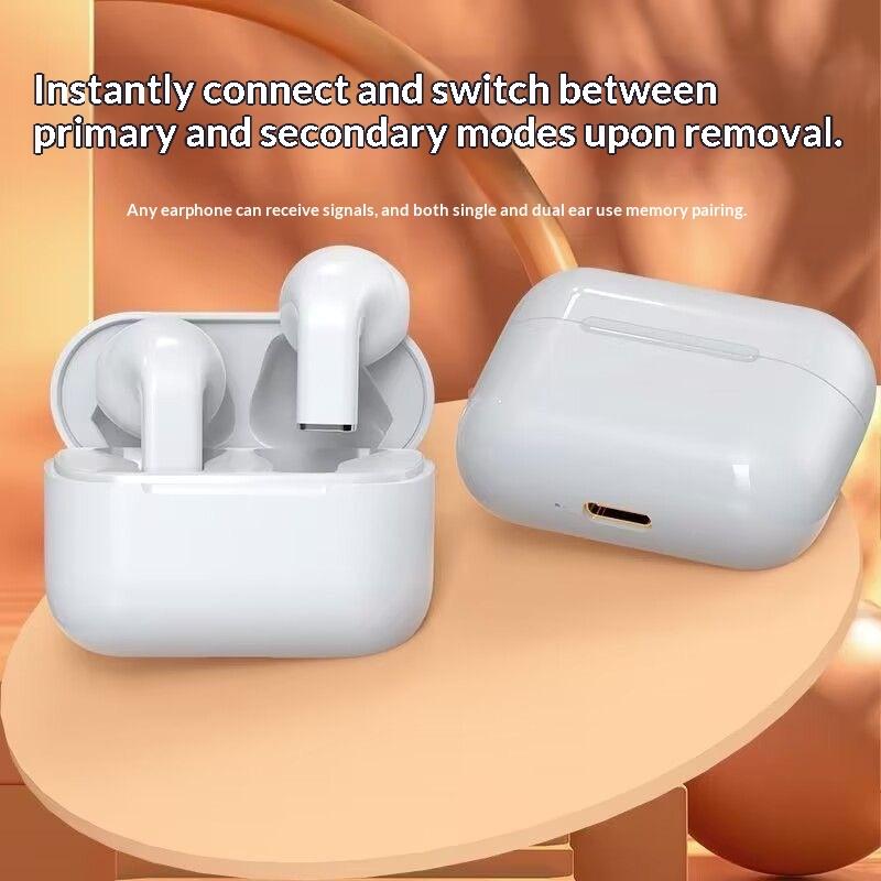 Semi-In-Ear Wireless Bluetooth Earbuds, Tws, Long Battery Life, High Sound Quality, Noise Cancellation