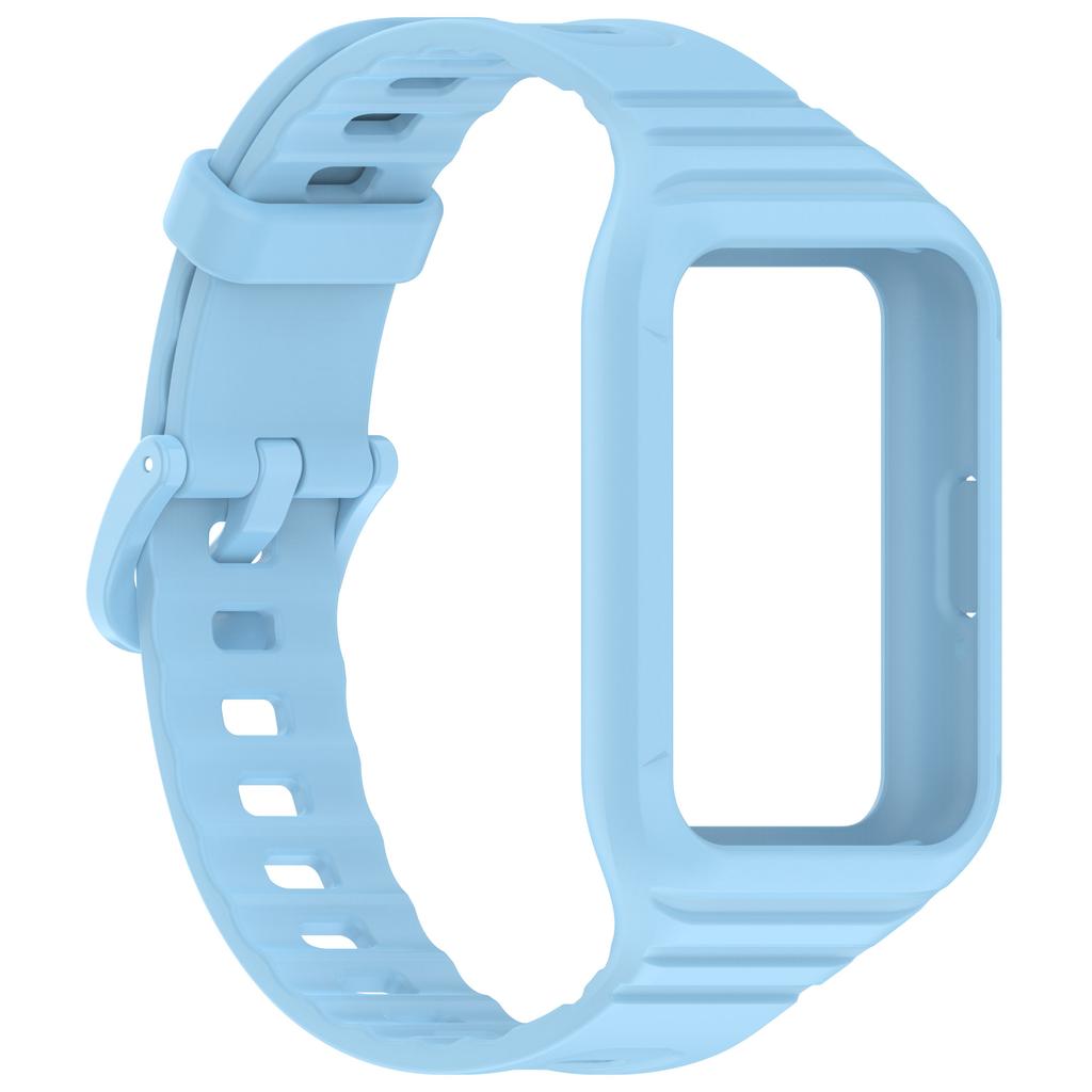 Integrated strap For Samsung Galaxy Fit 3 SM-R390 Watchband Durable Silicone Sport Not Seperated Adjustable Wristband Accessori