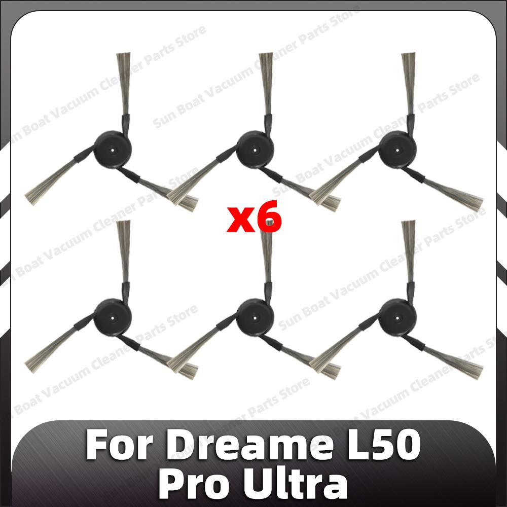 Compatible for Dreame L50 Pro Ultra Replacement Main Side Brush HEPA Filter Mop Pads Dust Bag Spare Parts Accessories