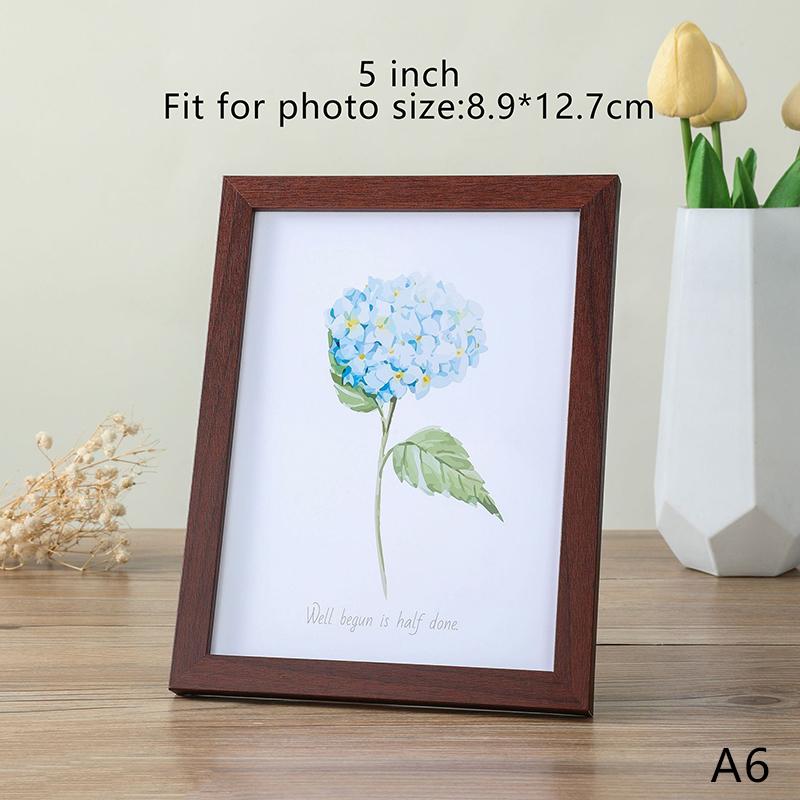 Holz Kleiner Fotorahmen zum Aufhängen 9X13 10X15Cm Holz Bilderrahmen Ständer für Bilder Fotodeko Erinnerungsgeschenk