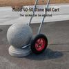 Heavy Duty Stone Ball and Pier Moving Dolly