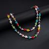 Jeans Chain Punk Belt Chain Gothic Pants Chain Goth Colorful Rhinestone Bead Waist Chain  Female
