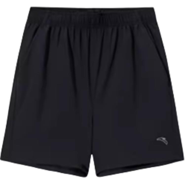 

Anta Running Series Solid Color Simple Versatile Quick-Dry Sports Shorts Women Shorts Black 162525506-1 M