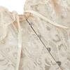 Lace Sleeve Strapless Body Shaper Corset for Women – European & American Slimming Short Sleeve Design